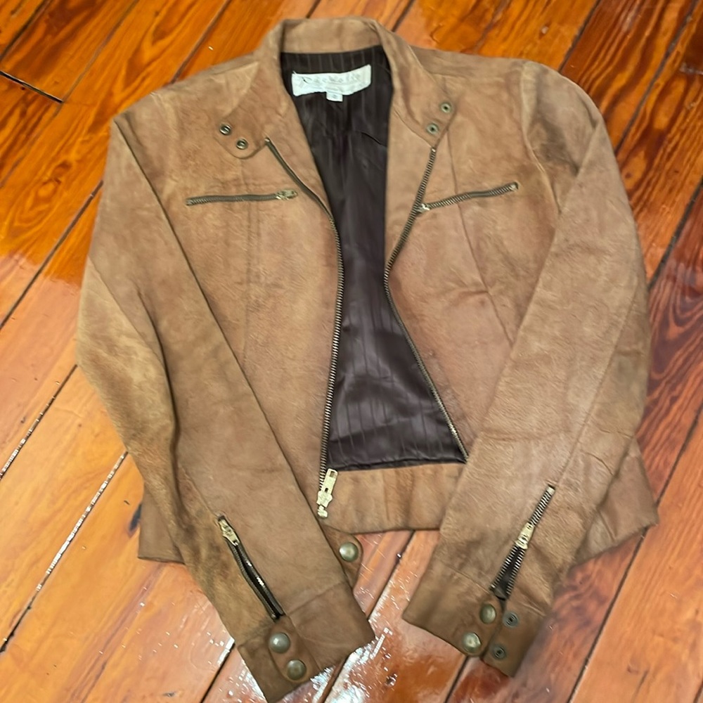 Leather jacket from Rachelle the original leather store